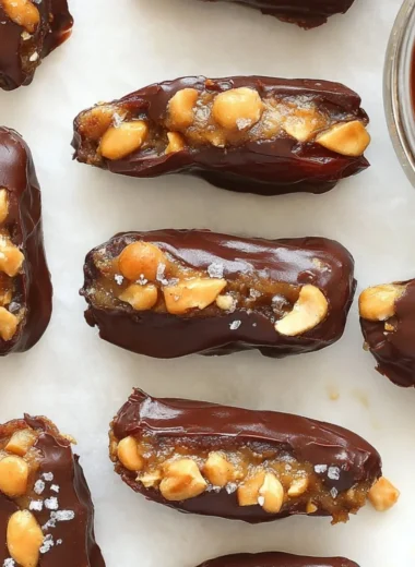 Delicious homemade Date Snickers bars made with natural ingredients.