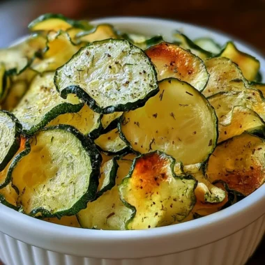 Crunchy ranch cucumber chips served as a healthy snack alternative