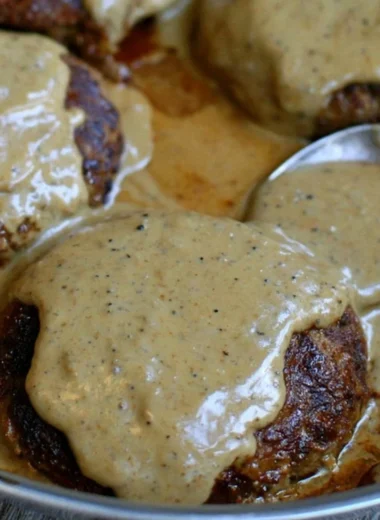 Delicious homemade hamburger steak recipe with gravy for weeknight dinners