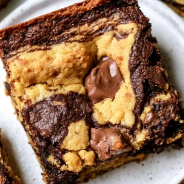 Delicious brookies - a perfect combination of brownies and cookies.