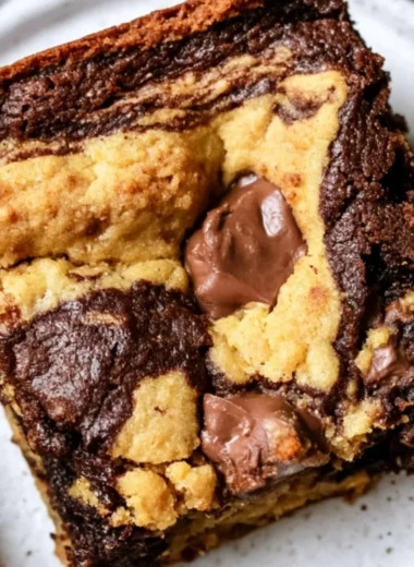 Delicious brookies - a perfect combination of brownies and cookies.