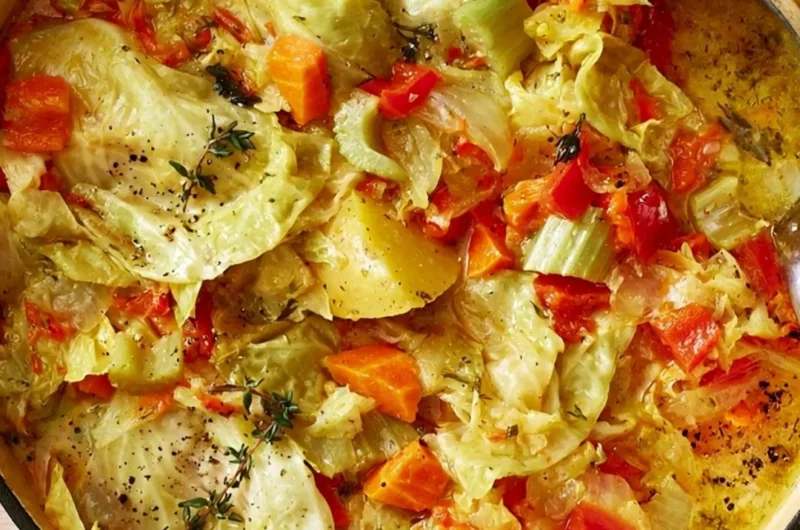 Healthy cabbage soup diet recipe for rapid weight loss