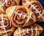 Football-Shaped Cinnamon Rolls