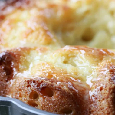 Delicious Lemon Bundt Cake with a moist texture and vibrant lemon glaze