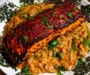 Creamy Cajun Salmon Orzo